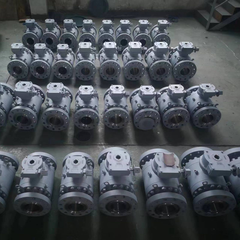 Composuerunt Trunnion Eques Ball Valve