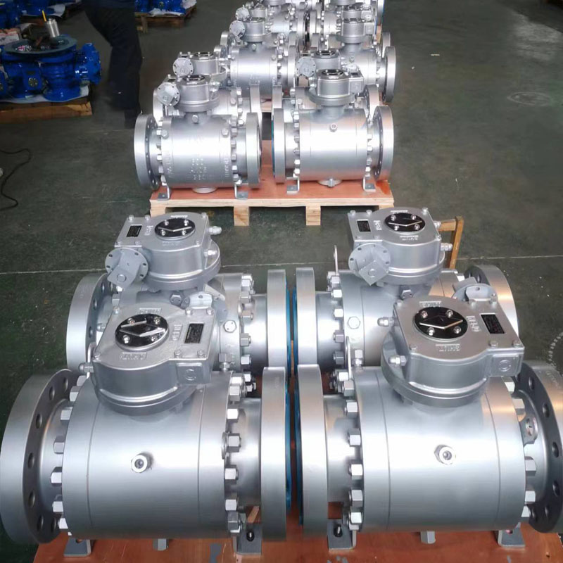 Plena Bore Trunnion Eques Ball Valve