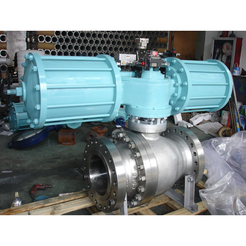 Pneumatica Trunnion Ball Valve